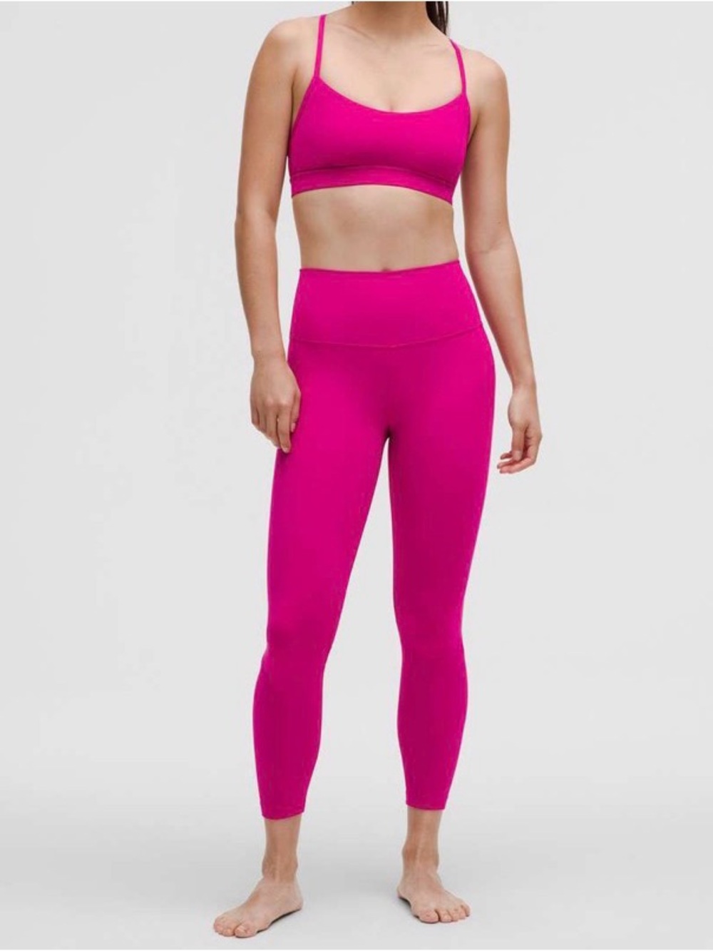 Lululemon Align High-Rise Pant 25" Ripened Raspberry Size 6 - Picture 3 of 10